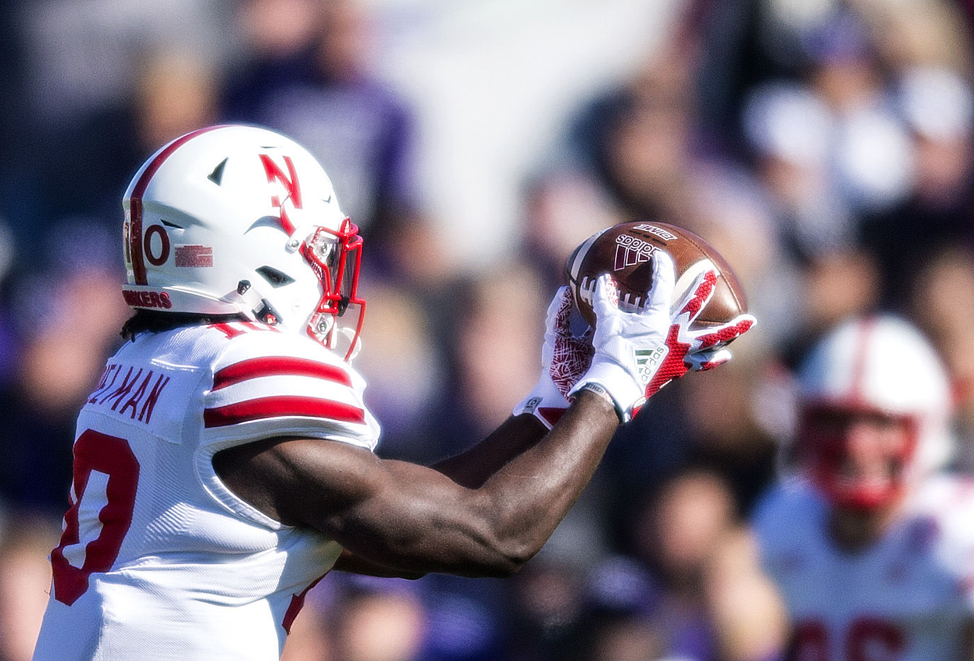 Nebraska vs. Northwestern, 10/13/18